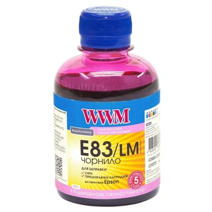 Чорнило WWM EPSON StPhoto R270/290 Light Magenta NEW (E83/LM) зображення 1