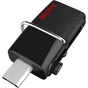 USB флеш накопичувач SanDisk 128GB Ultra Dual Drive OTG Black USB 3.0 (SDDD2-128G-G46) - зменшене зображення 6