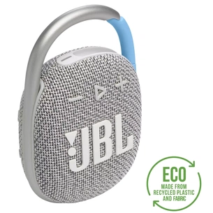 Акустична система JBL Clip 4 Eco White (JBLCLIP4ECOWHT) зображення 1