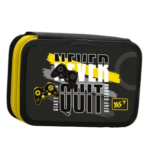 Пенал Yes HP-01 твердий подвійний Never Quit (533392) зображення 1