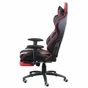 Крісло ігрове Special4You ExtremeRace black/red with footrest (000003034) - зменшене зображення 2