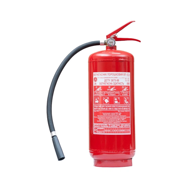 Вогнегасник Poputchik ХЛАДАР 5 кг (04-020-5-IS) - picture 1