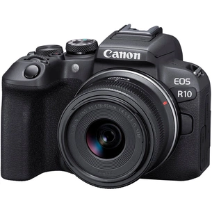 Цифровий фотоапарат Canon EOS R10 + RF-S 18-45 IS STM + adapter EF-RF (5331C033) зображення 1