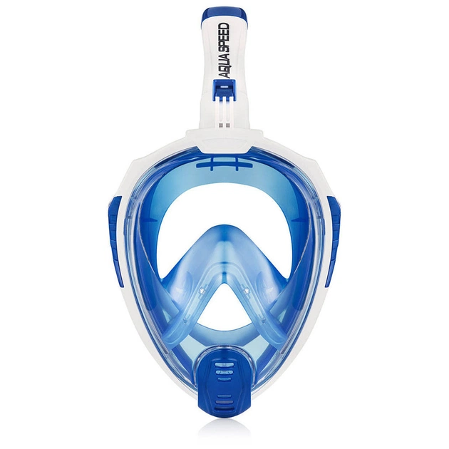Маска для плавання Aqua Speed Drift 7086 білий, синій 249-51 S/M (5908217670861) - picture 3