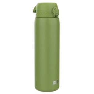 Пляшка для води ION8 OneTouch Stainless Steel 1200 мл Khaki Green (I8SS1000KGRE) зображення 1