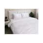 Постільна білизна Руно АЖ Біла сатин набивна полуторна (677.137АЖ_Білий) - зменшене зображення 1