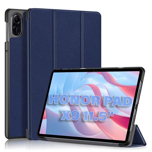 Чехол для планшета BeCover Smart Case Honor Pad X9 11.5" Deep Blue (711080) - изображение 1