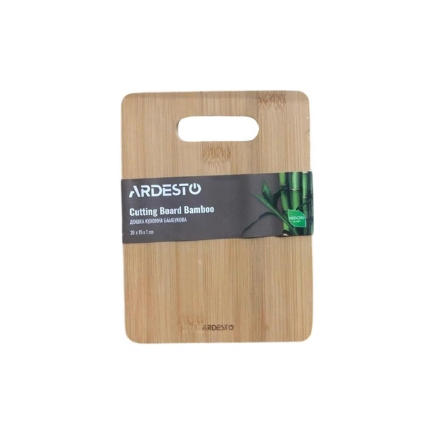 Разделочная доска ARDESTO Midori 20 х 15 х 1 см, бамбук (AR1420BA) - изображение 1