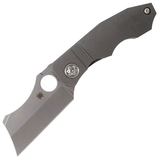 Ніж Spyderco Stovepipe CPM 20CV Titanium (C260TIP) - зображення 1