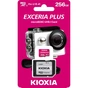 Карта пам'яті Kioxia 256GB microSDXC class 10 UHS-I U3 V30 A1 Exceria Plus G2 (LMPL2M256GG2) - зменшене зображення 4