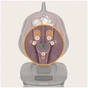 Крісло-гойдалка Lionelo BLOSSOM PINK MAUVE (LO-BLOSSOM PINK MAUVE) - зменшене зображення 11