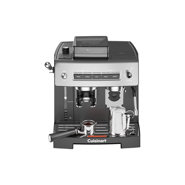 Ріжкова кавоварка еспресо Cuisinart Bean-to-Cup (EM640E) - зображення 1