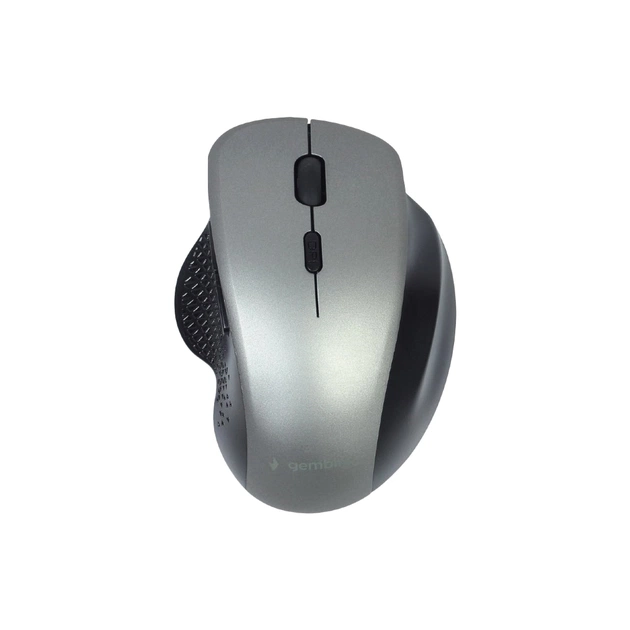 Мишка Gembird MUSW-6B-02-BG Wireless Black-Spacegrey (MUSW-6B-02-BG) - зображення 1