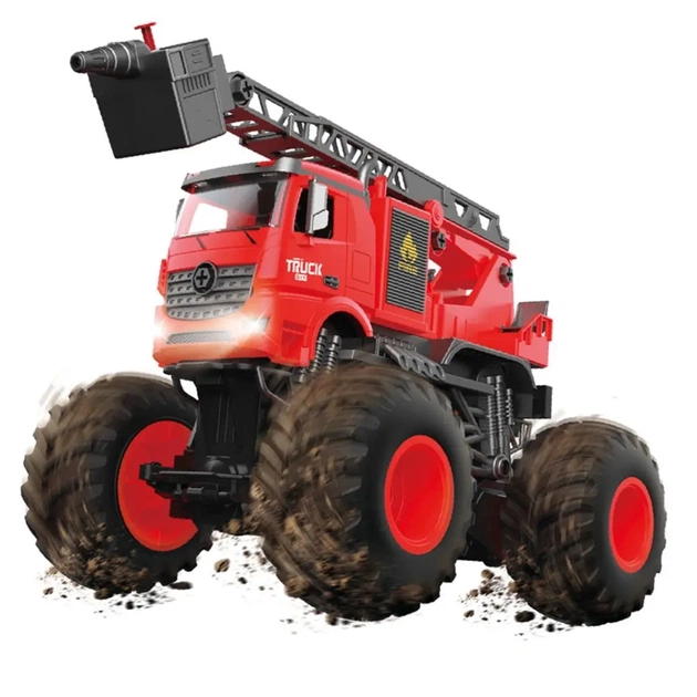 Конструктор Otamanko Автоконструктор BIGFOOT Всюдихід Пожежний кран з водою (FY002A (red)) - зображення 1