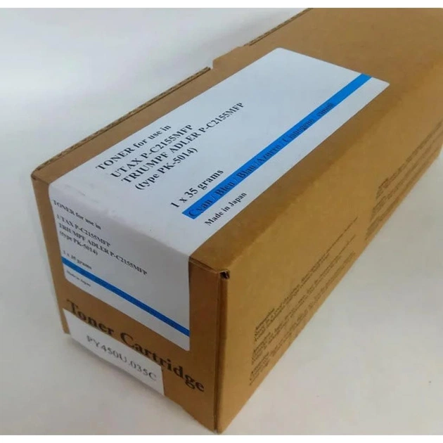 Тонер-картридж Tomoegawa UTAX/TRIUMPF PK-5014C Cyan + chip (PY450U.035C) - изображение 1