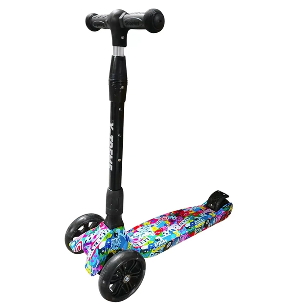 Самокат X-TREME KS-229WF RACE черный (127349) - изображение 1