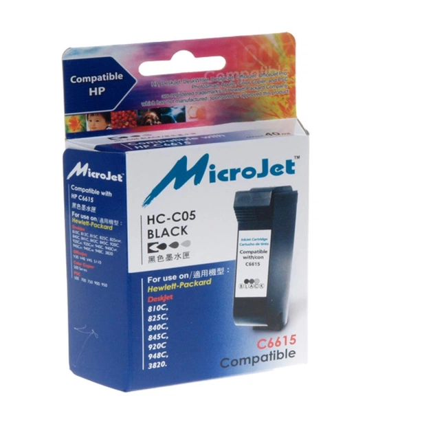Картридж Microjet для HP №15 Black (HC-C05) - изображение 1
