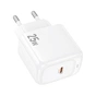 Зарядний пристрій HOCO CS53A Surplus USB-C PD25W White (6942007631488) - зменшене зображення 3