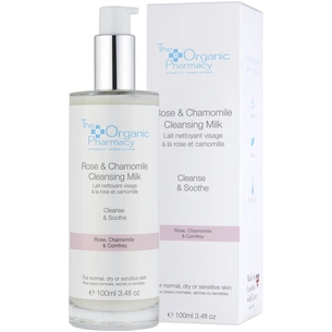 Молочко для вмивання The Organic Pharmacy Rose & Chamomile Cleansing Milk для чутливої шкіри 100 мл (5060063490045) зображення 1