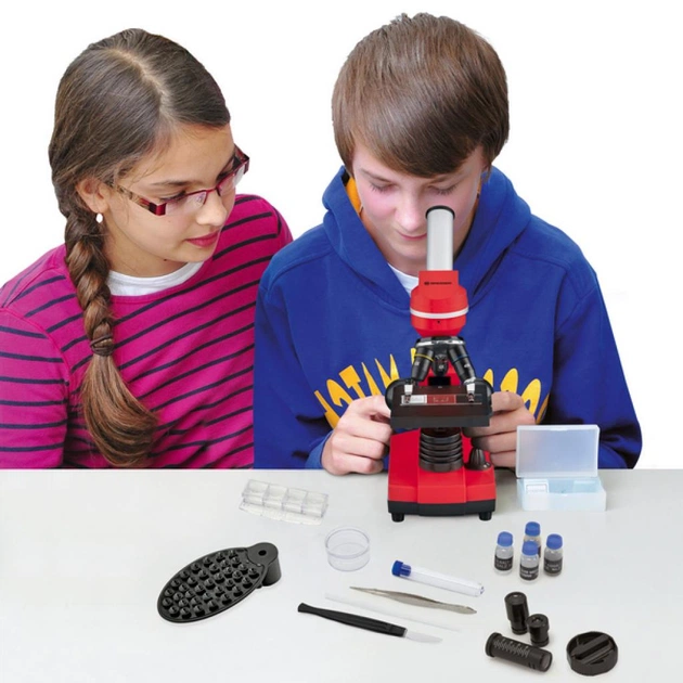 Мікроскоп Bresser Biolux SEL 40x-1600x Red (927061) - picture 6