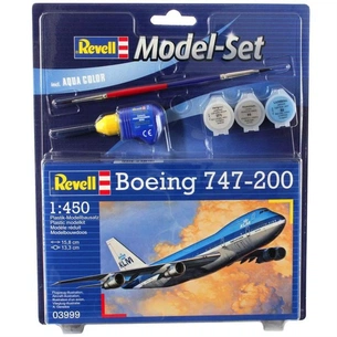 Збірна модель Revell Літак Boeing 747-200 1:450 (63999) зображення 1