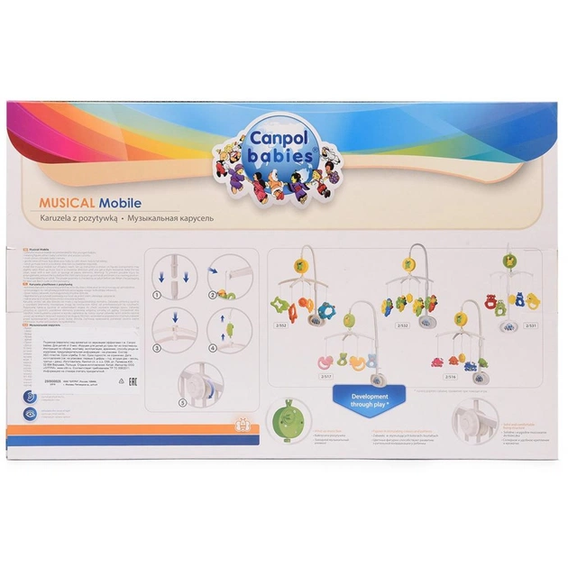 Мобіле Canpol babies Корівки та бегемотики (2/516) - picture 5