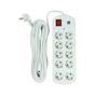 Мережевий фільтр живлення PowerPlant 10м, 10 розеток, USB, євро, 100% мідь (YS-N6065/10) (EX610563) - зменшене зображення 2