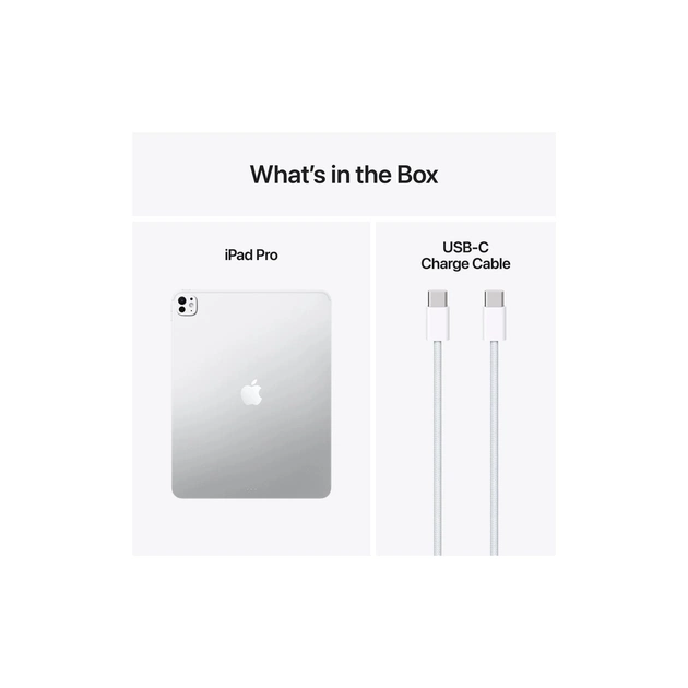 Планшет Apple iPad Pro 13" M5 Wi‑Fi + Cellular 256GB with standard glass - Silver (ME7X4TY/A) - picture 10