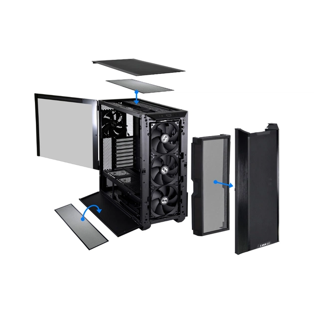 Пиловий фільтр для ПК Lian Li LANCOOL 3 DUST FILTER white (G89.LAN3-1W.00) - picture 6