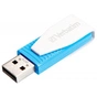 USB флеш накопичувач Verbatim 8GB STORE'N'GO SWIVEL BLUE USB 2.0 (49812) - зменшене зображення 5