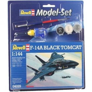 Збірна модель Revell Літак F-14A Tomcat Black Bunny 1:144 (64029) зображення 1