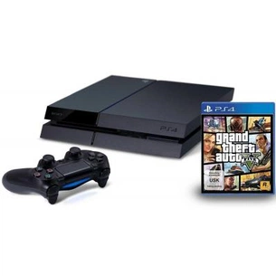Ігрова консоль Sony PlayStation 4 500GB + GTA V (PS719874713) зображення 1