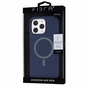 Чохол до мобільного телефона BeCover FIBRA Silicone OmniMag Apple iPhone 16 Pro Max Deep Blue (716235) - зменшене зображення 2