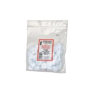 Патч для чищення зброї Pro-Shot .22 - .270 - 1" круглий бавовна 600 шт/уп (1-600) зображення 1