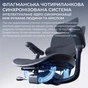 Крісло офісне Sihoo Doro C500 V2 Ultra Black з підставкою для ніг (C500-V2-B101-JT) - зменшене зображення 4