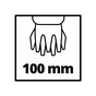 Кущоріз Einhell GE-CG 18/100 Li T - Solo, 18В, PXC, леза 100/200 мм, телескоп. ручка, 0.7 кг (без АКБ та ЗП) (3410310) - зменшене зображення 12