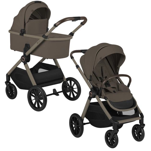 Коляска Lionelo LAYLA 3IN1 BEIGE TAUPE (LO-LAYLA 3IN1 BEIGE TAUPE) - изображение 1