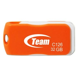 USB флеш накопичувач Team 32GB C126 Orange USB 2.0 (TC12632GE01) зображення 1
