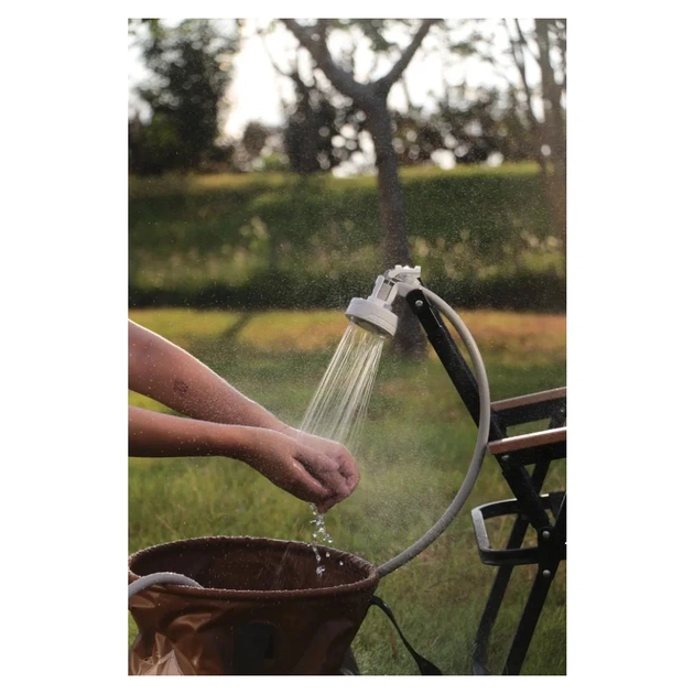 Душ портативний Flextail Max Shower з насосом на акумуляторі білий (6975755962535) - picture 12