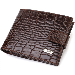 Гаманець Canpellini З натуральної шкіри Коричневий (21885) зображення 1