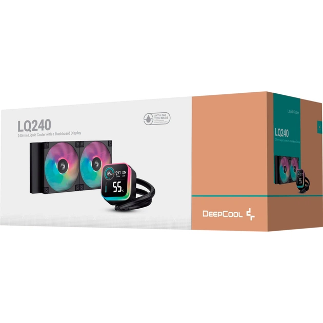 Система рідинного охолодження Deepcool LQ240 Black (R-LQ240-BKLSMW-G-1) - picture 6