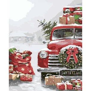 Картина по номерам Strateg Автомобіль Санти 40х50 см (SY6270) зображення 1