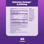 Вітамінно-мінеральний комплекс Natrol Омега-3, 2400 мг, смак лимона, Extreme Omega, 60 капсул (NTL-04510) - зменшене зображення 2