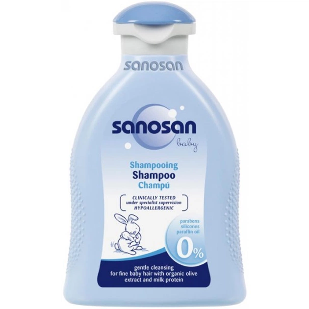 Дитячий шампунь Sanosan Baby 200 мл (4003583190294) - изображение 1