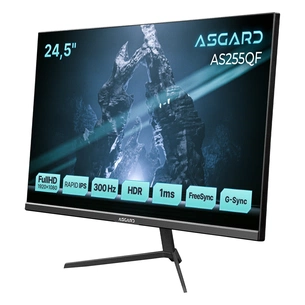 Монітор ASGARD Gaming 24.5" AS255QF IPS Black 300Hz зображення 1