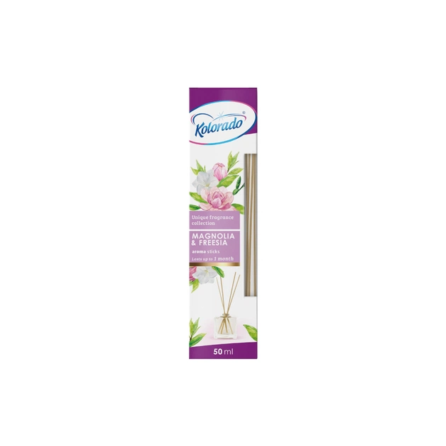 Аромадифузор Kolorado Aroma Sticks Магнолія і фрезія 50 мл (5902506009844) - изображение 1