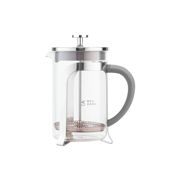 Френч-прес Well Done soft-touch ручка 600 мл (WD-8016B) - picture 1