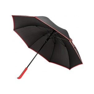 Парасоля Optima Promo Next тростина автомат, чорно/червона (O98502) зображення 1
