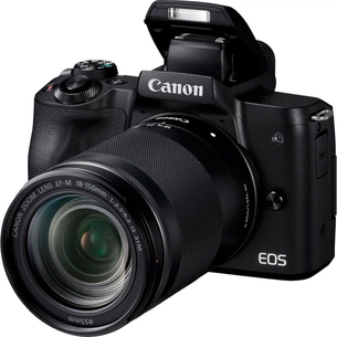Цифровий фотоапарат Canon EOS M50 18-150 IS STM Kit Black (2680C056) зображення 1