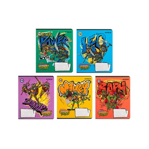Зошит Kite Ninja Turtles, 18 аркушів, клітинка (NT24-236) изображение 1
